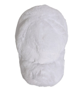Gorra de béisbol para hombre de modacrílico blanco Capello
