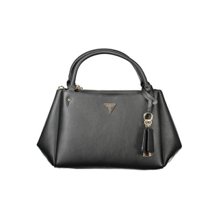Nero Poliuretano Damenhandtasche
