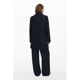 Schwarze Damenjacke aus Polyester