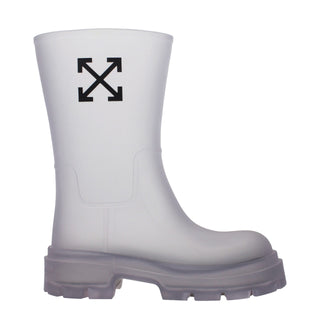 Botines transparentes de PVC  