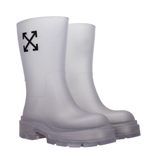 Botines transparentes de PVC  