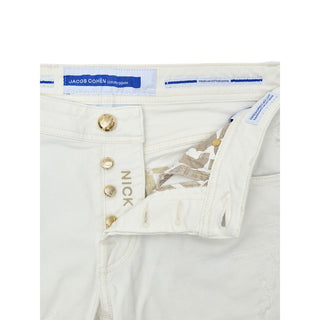 Blaue Skinny Jeans aus Baumwolle