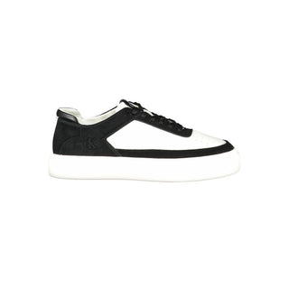 Bianco Polyurethane Men Sneaker