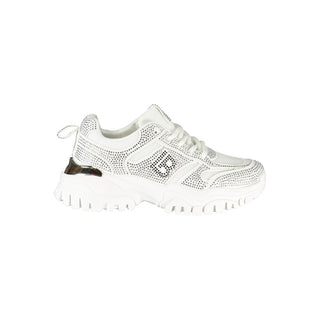 Zapatilla blanca de poliéster