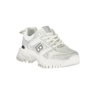 Zapatilla blanca de poliéster