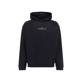 Sudadera de algodón negro