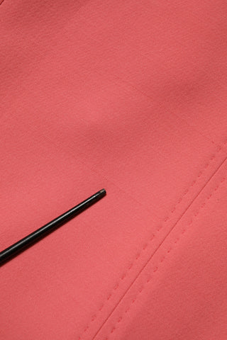 Pink Buttoned Down Trench Coat Jacket
