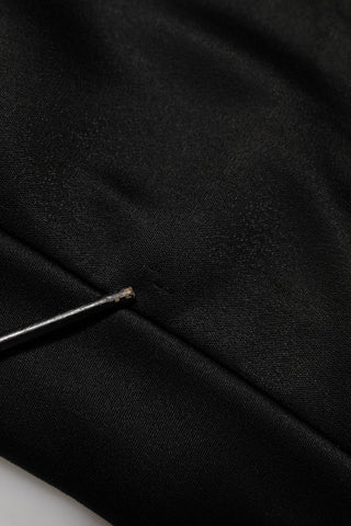 Schwarzes Kristall DG Halsketten-Sweatshirt
