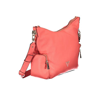 Rosa Polyurethan Damenhandtasche