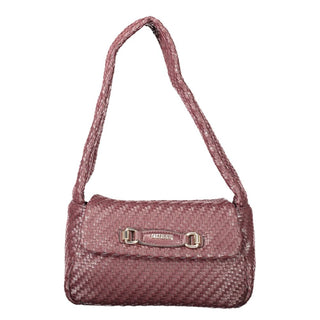Braune Damenhandtasche aus Polyurethan