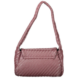 Braune Damenhandtasche aus Polyurethan