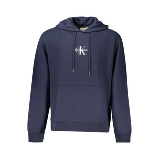 Blaues Baumwoll-Sweatshirt für Herren