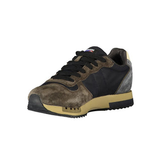 Blaue Herren-Sneaker aus Polyurethan