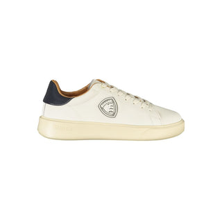 Weiße Polyester-Herren-Sneaker