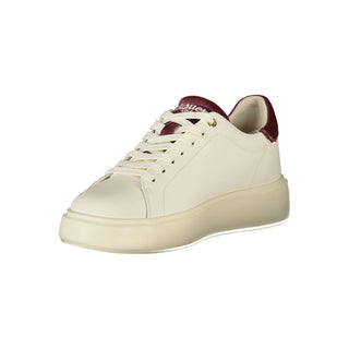 Bianco Polyurethan Damen-Sneaker