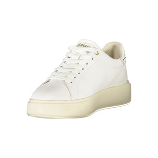 Bianco Polyurethan Damen-Sneaker