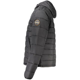 Black Poliammide Men's Jacket