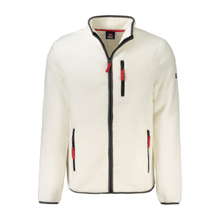 Sudadera para hombre de poliéster blanca  