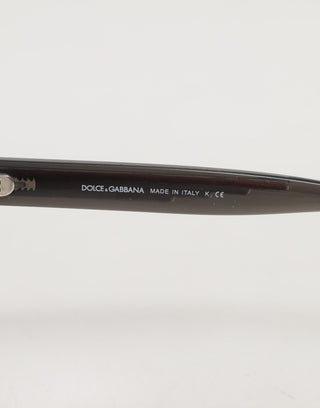 Schwarzrosa verspiegelte Cat-Eye-Pailletten-Sonnenbrille