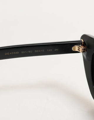 Gafas de sol con montura de ojo de gato negra Re-Edition DNA  
