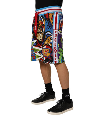 Mehrfarbige Herren-Bermudashorts Captain Sicily