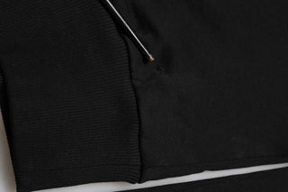 Schwarze DG Logo Baumwoll-Jogger-Sweatpants