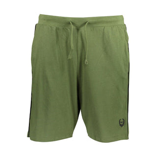 Pantalón de chándal de algodón verde para hombre