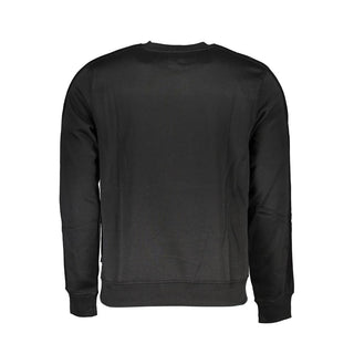 Schwarzes Polyester Herren-Sweatshirt