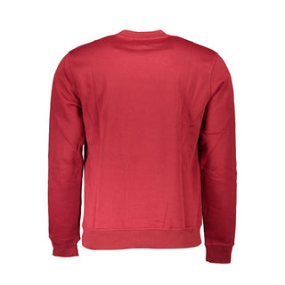 Rotes Polyester-Herren-Sweatshirt