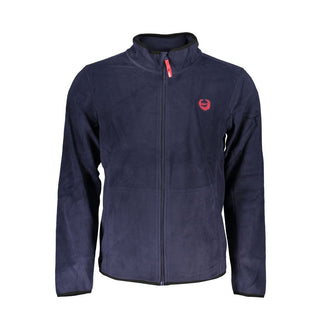 Sudadera para hombre de poliéster azul