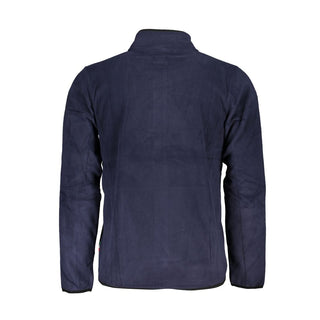 Sudadera para hombre de poliéster azul