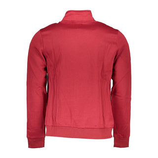 Sudadera para hombre de poliéster roja  