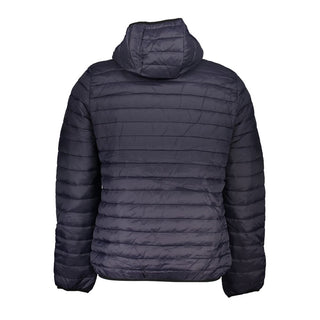 Chaqueta de hombre de poliamida azul