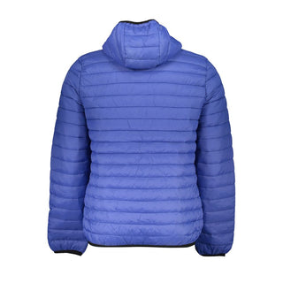 Blu Poliammide Men's Jacket