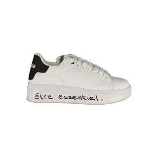 "Bianco Polyurethan-Sneaker für Damen"