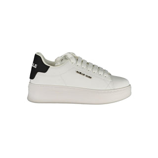 Bianco Polyurethan Damen-Sneaker