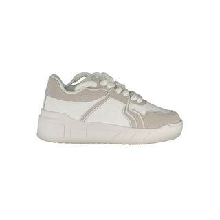 Bianco Polyurethan Damen-Sneaker