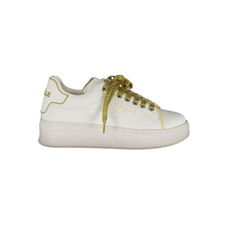 Bianco Polyurethan Damen-Sneaker