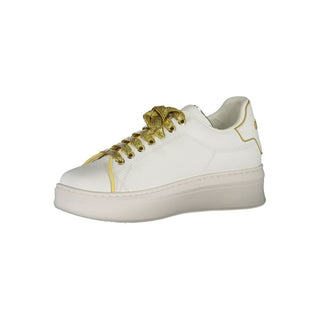 Bianco Polyurethan Damen-Sneaker