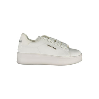 Bianco Polyurethan Damen-Sneaker