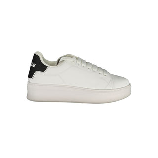Bianco Polyurethan Damen-Sneaker