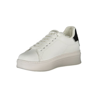 Zapatillas para mujer de poliuretano blanco