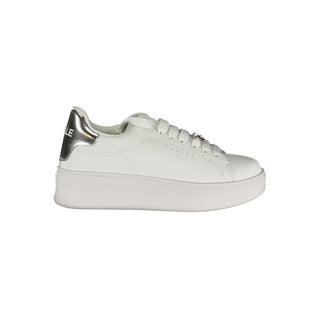 Bianco Polyurethan Damen-Sneaker