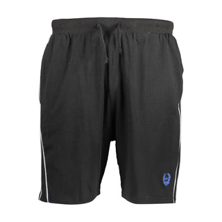 Black Cotton Men's Sweatpant