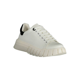 Zapatilla deportiva blanca de poliuretano para mujer