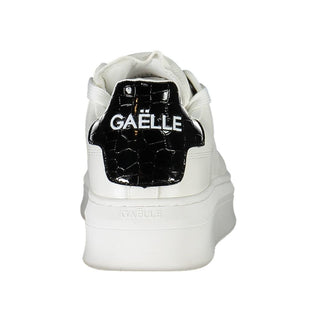 Zapatilla deportiva blanca de poliuretano para mujer