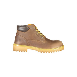 Marrone Leder Sneaker für Herren