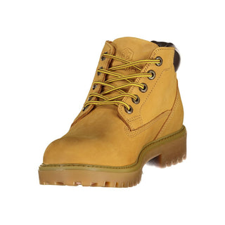 Giallo Leder Herren Sneaker