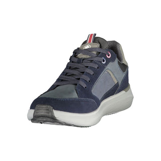 Blaue Herren-Sneaker aus Polyurethan