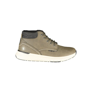 Zapatillas verdes de poliuretano para hombre  